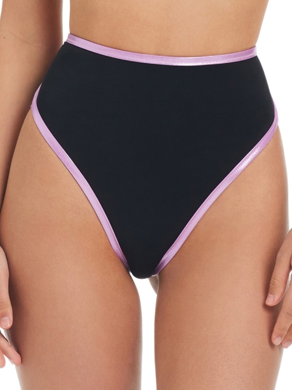 Red Carter Women's Contrast-Trim High-Waisted Bottoms - Grace